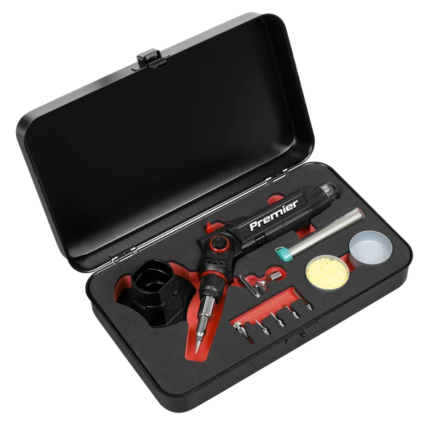 Sealey AK2971 | Premier 3-in-1 Butane Indexing Soldering Iron Kit