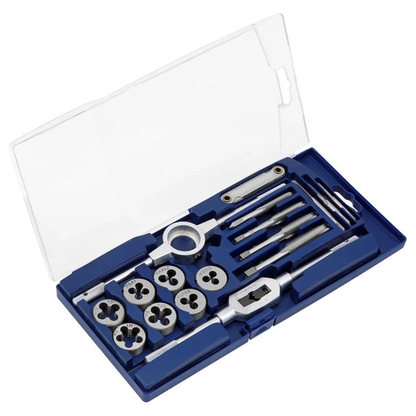 Sealey AK321 | Metric Tap & Die Set 17pc