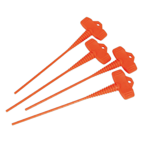 Sealey AK391 | Applicator Nozzle Stopper - Pack of 4