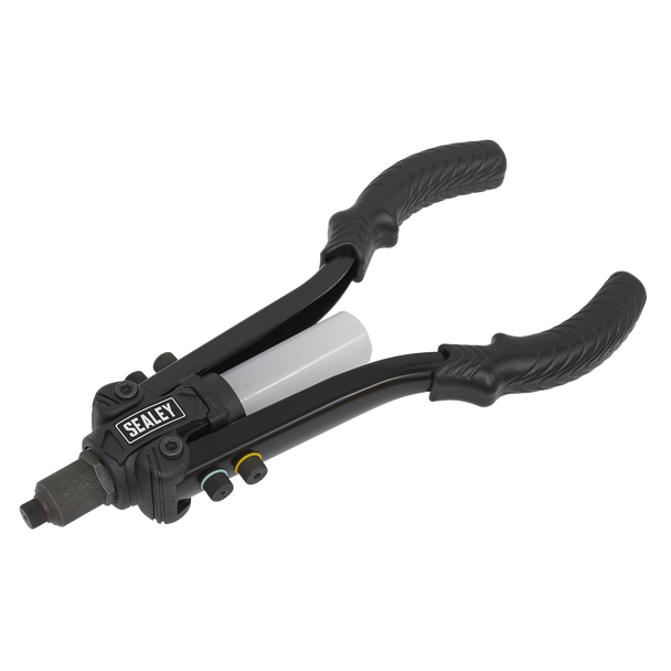 Sealey AK3982 │Heavy-Duty Compact Riveter with Collection Bowl