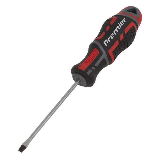 Sealey AK4351 | Premier GripMAX Slotted Screwdriver 3 x 75mm