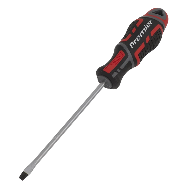 Sealey AK4352 | Premier GripMAX Slotted Screwdriver 4 x 100mm