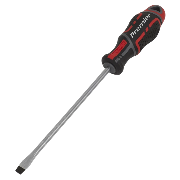 Sealey AK4355 | Premier GripMAX Slotted Screwdriver 6 x 150mm