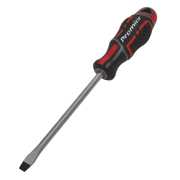 Sealey AK4356 | Premier GripMAX Slotted Screwdriver 8 x 150mm