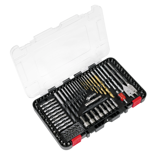 Sealey AK47104 │ Drill & Bit Accessory Set 104pc