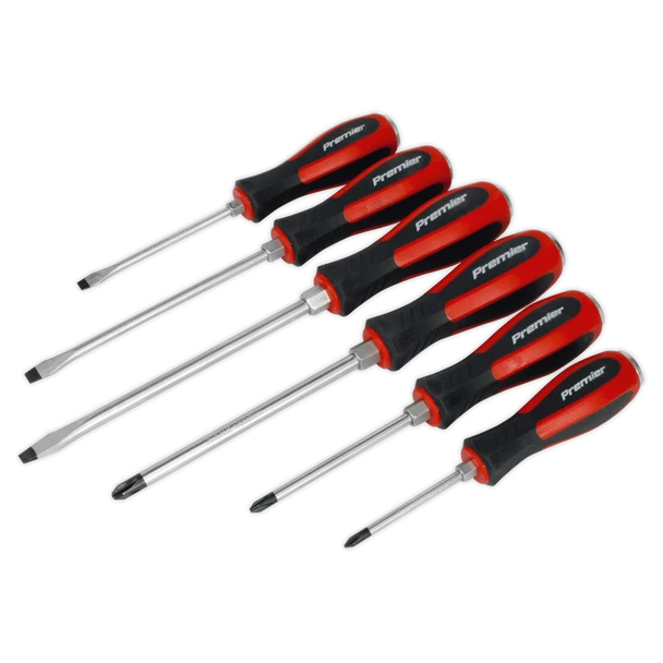 Sealey AK4932 | Premier Hammer-Thru Screwdriver Set 6pc