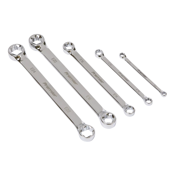 Sealey AK5481 | Premier TRX-Star* Double End Spanner Set 5pc
