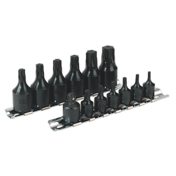 Sealey AK5584 | Premier TRX-Star* Socket Bit Set 1/4" & 3/8"Sq Drive 13pc