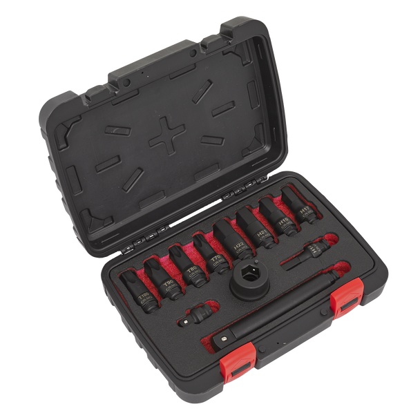 Sealey AK5617 | Premier Impact Socket Bit & Accessories Set 3/4"Sq Drive 12p