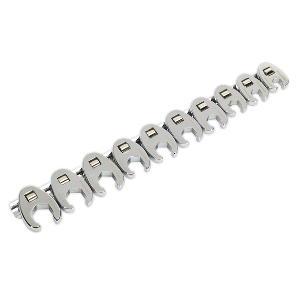 Sealey AK598 | Premier Crow's Foot Spanner Set 3/8"Sq Drive 10pc