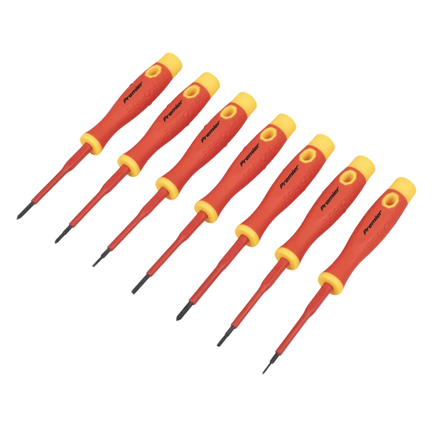 Sealey AK61201 | Precision Screwdriver Set 7pc - VDE Approved