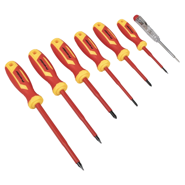 Sealey AK6125 | Screwdriver Set 7pc VDE Approved
