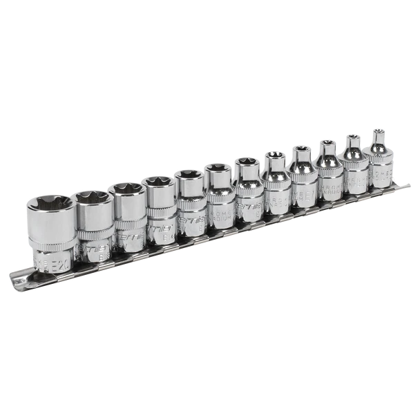 Sealey AK61806 | Premier TRX-Star* Socket Set 3/8"Sq Drive E4-E20 12pc