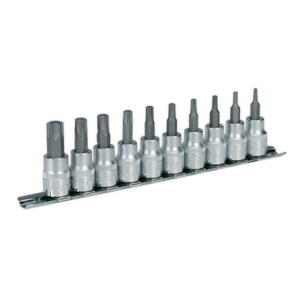 Sealey AK6207 | Premier TRX-Star* Socket Bit Set 3/8"Sq Drive 10pc