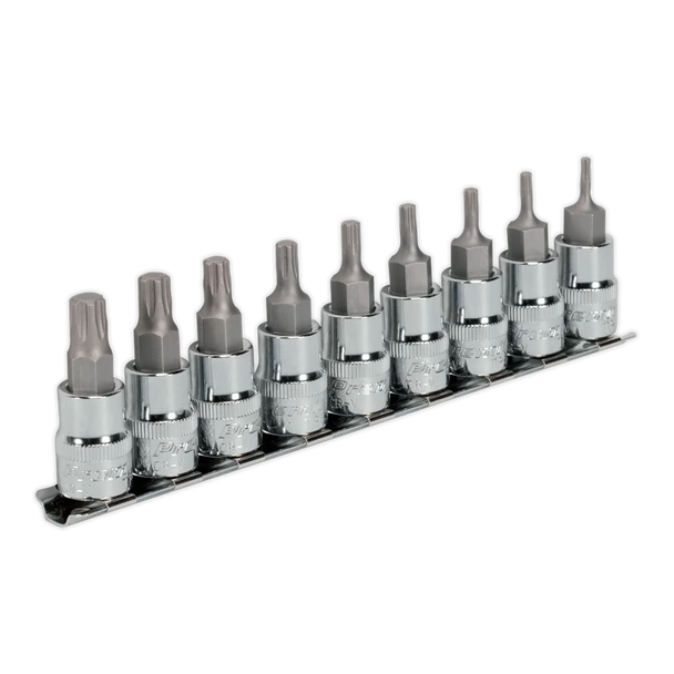 Sealey AK6222 | Premier TRX-P* Socket Bit Set 3/8"Sq Drive 9pc