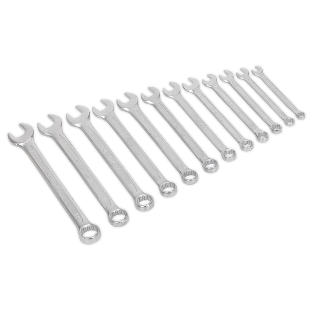 Sealey AK6325 | Premier Combination Spanner Set 12pc