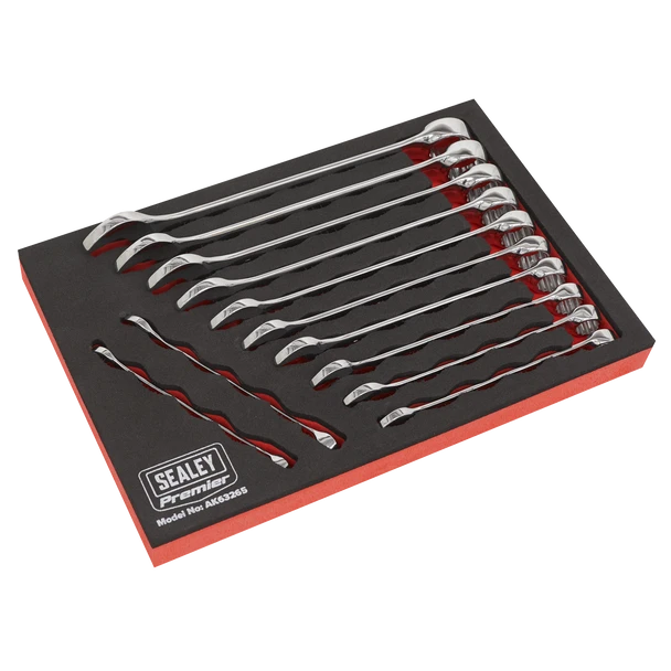 Sealey AK63265 | Premier Combination Spanner Set 12pc