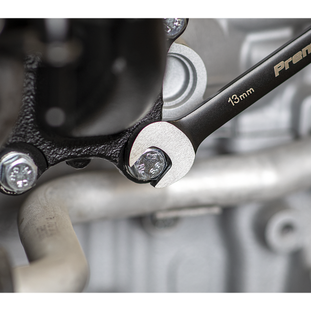 Sealey AK63941B ⏐ Premier Black Combination Ratchet Spanner Set 7pc