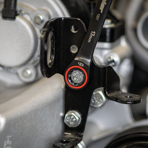 Sealey AK63941B ⏐ Premier Black Combination Ratchet Spanner Set 7pc