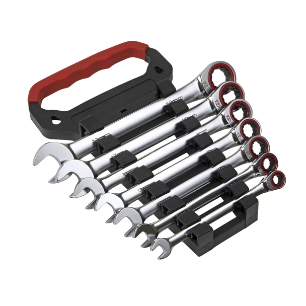 Sealey AK63941 | Premier Platinum Combination Ratchet Spanner Set 7pc