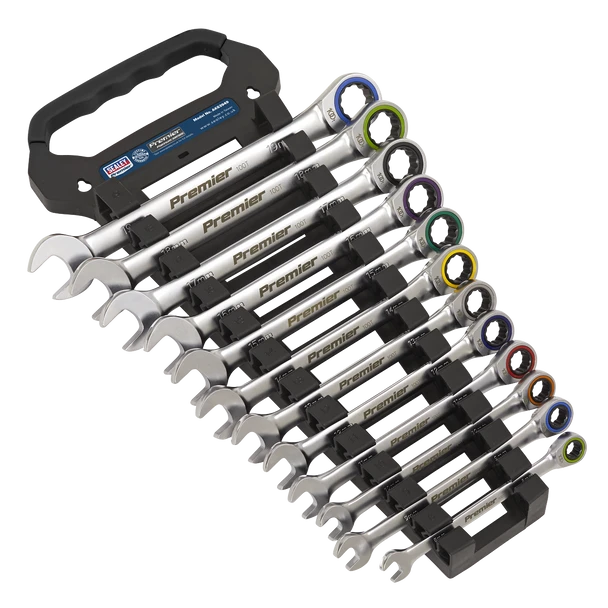 Sealey AK63949 | Premier Platinum Combination Ratchet Spanner Set 12pc