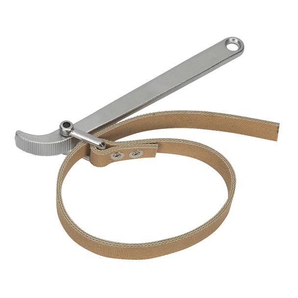 Sealey AK6404 | Oil Filter Strap Wrench 60-140mm Capacity