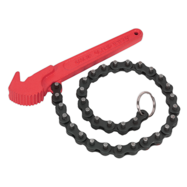 Sealey AK6410 | Oil Filter Chain Wrench 60-106mm Capacity