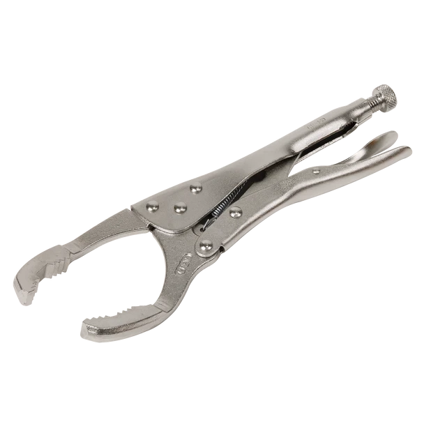 Sealey AK6423 | Angled Oil Filter Locking Pliers 45-130mm Capacity