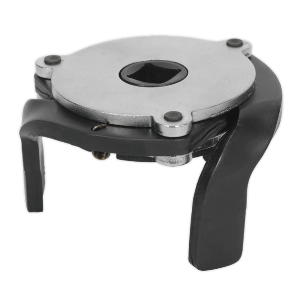 Sealey AK6432 | Magnetic Oil Filter Claw Wrench 3/8"Sq Drive 60-93mm Capacity