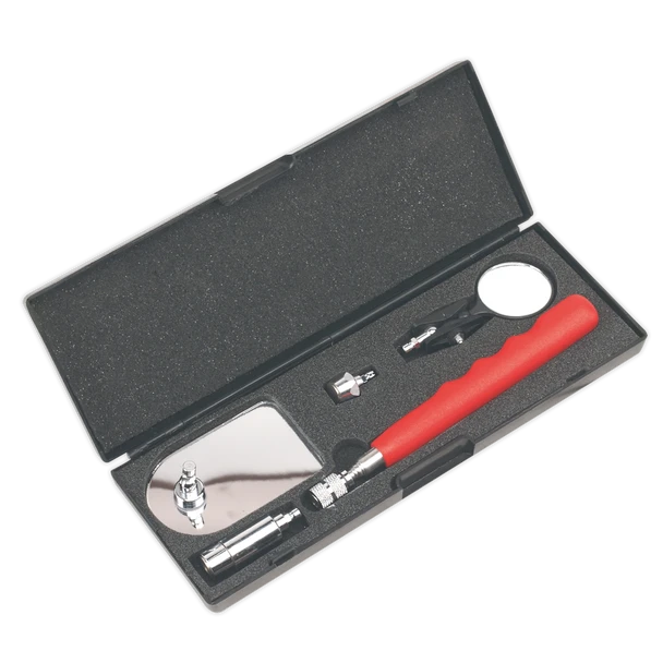 Sealey AK6521 | Premier Telescopic Magnetic Pick-Up & Inspection Tool Kit 5pc