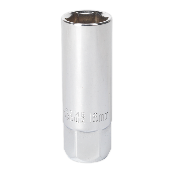 Sealey AK654 | Magnetic Spark Plug Socket 3/8"Sq Drive 16mm