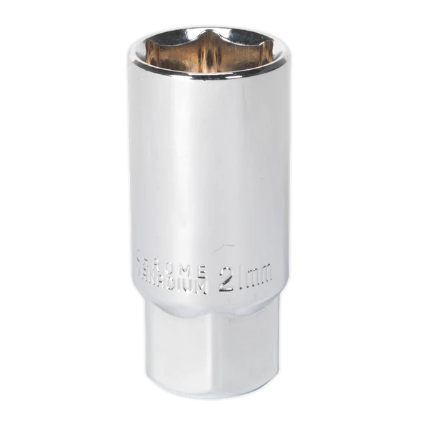 Sealey AK6544 | Magnetic Spark Plug Socket 1/2"Sq Drive 21mm