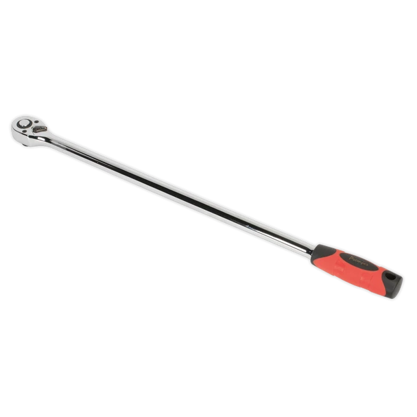 Sealey AK6695 | Premier Extra-Long Ratchet Wrench 1/2"Sq Drive 600mm
