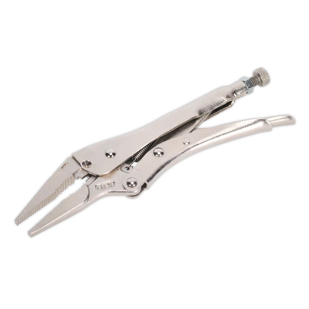 Sealey AK6825 | Premier Long Nose Locking Pliers 210mm 0-60mm Capacity
