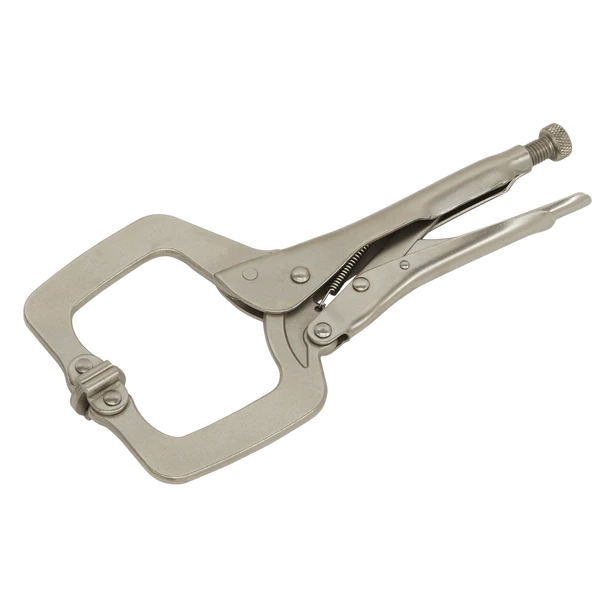 Sealey AK6827 | Premier Locking C-Clamp 280mm 0-90mm Capacity