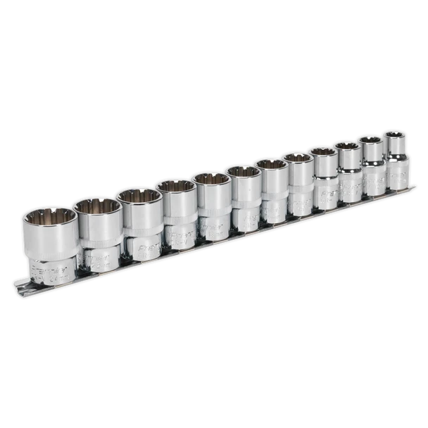 Sealey AK70612 | Premier Socket Set 1/2"Sq Drive12pc