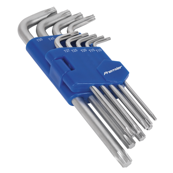 Sealey AK7142 | Premier Long TRX-Star* Key Set 9pc