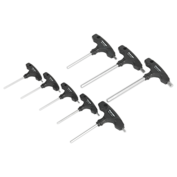 Sealey AK7143 | Premier T-Handle Hex Key Set 8pc