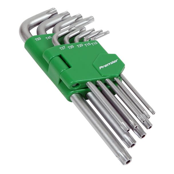 Sealey AK7162 | Premier Long Security TRX-Star* Key Set 9pc