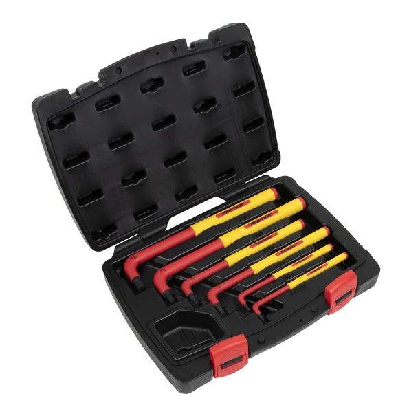 Sealey AK7177 | Premier Extra-Long Hex Key Set 6pc - VDE Approved