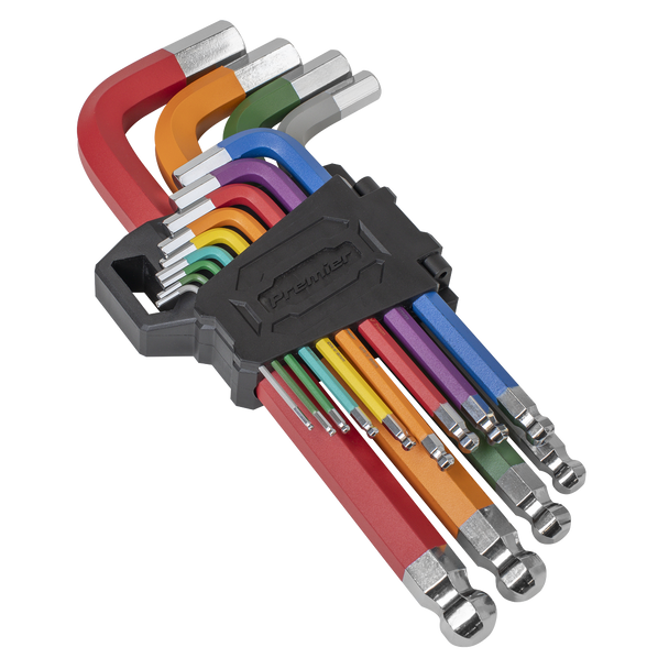 Sealey AK7192 | Premier Jumbo Ball-End Hex Key Set 13pc