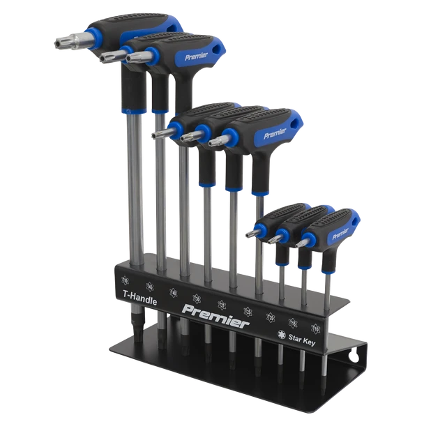 Sealey AK7196 | Premier T-Handle TRX-Star* Key Set 9pc