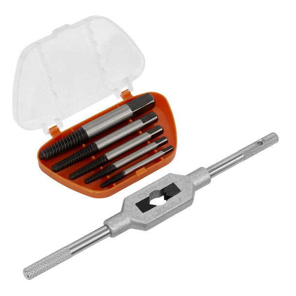 Sealey AK721 | Helix Type Screw Extractor Set with Wrench 6pc