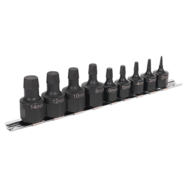 Sealey AK7222 | Stud Extractor Set 9pc