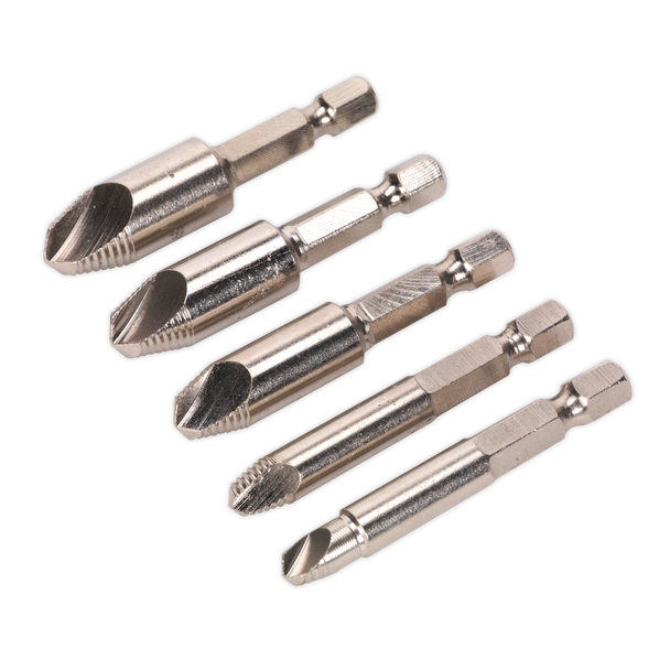 Sealey AK7228 | HSS Screw Extractor Set 5pc