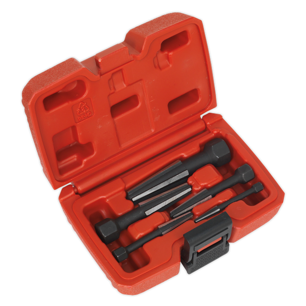 Sealey AK752 | Double Edge Screw Extractor Set 5pc