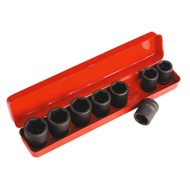 Sealey AK77/9M | Premier Impact Socket Set 3/4"Sq Drive 8pc