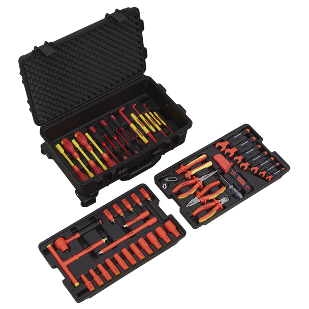 Sealey AK7938 | Premier Insulated Tool Kit 3/8"Sq Drive 1000V 50pc - VDE Approved