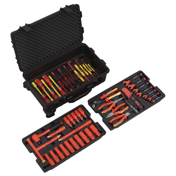 Sealey AK7939 | Premier Insulated Tool Kit 1/2"Sq Drive 1000V 49pc