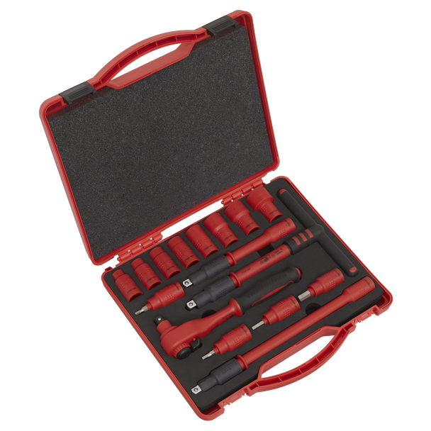 Sealey AK7933 | Premier Platinum Pear-Head Ratchet Wrench Set with Flip Reverse 3pc